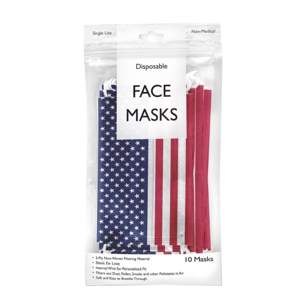 Flag Disposable Face Masks